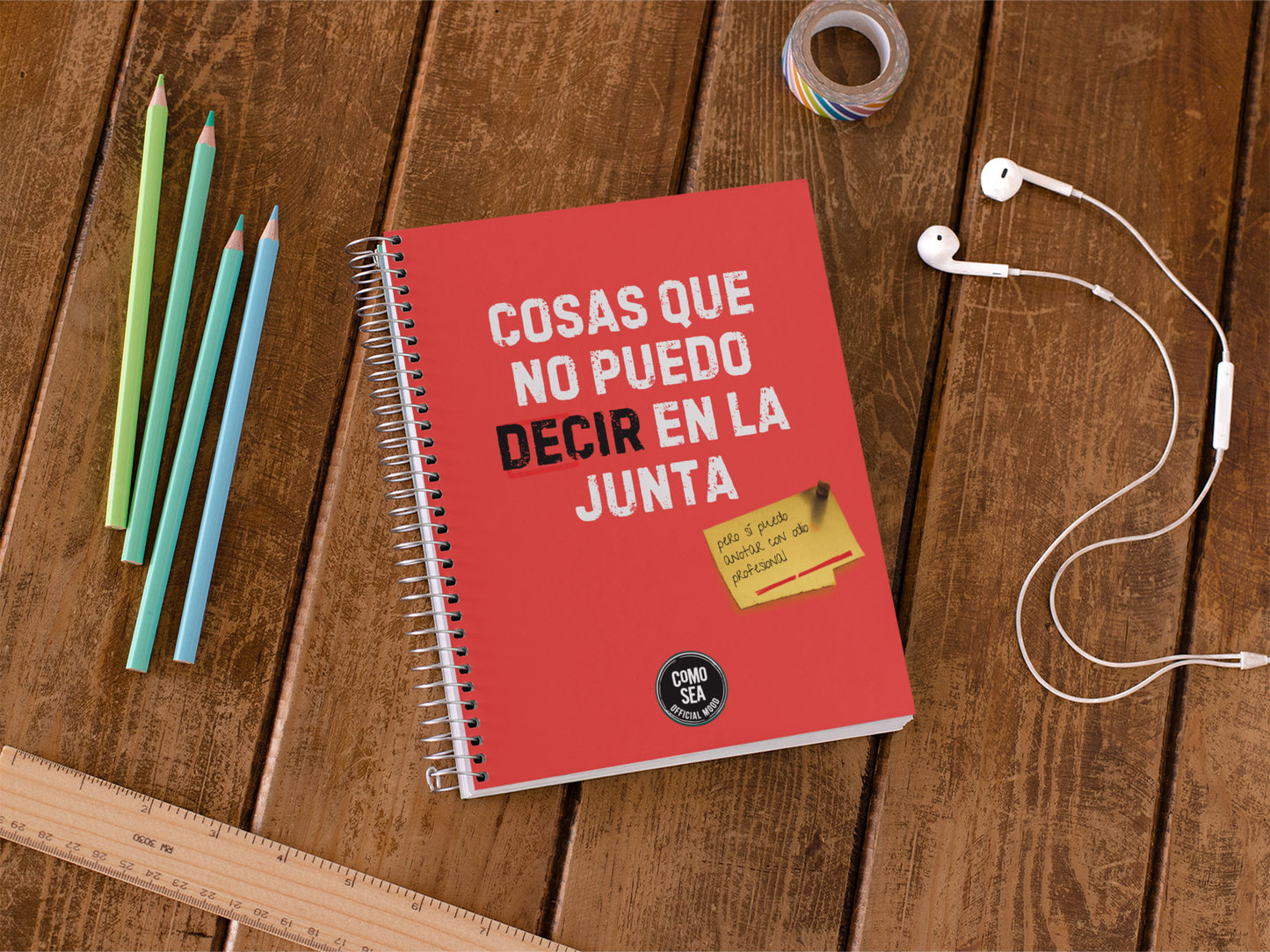 Libreta Cosas que no puedo decir en la junta