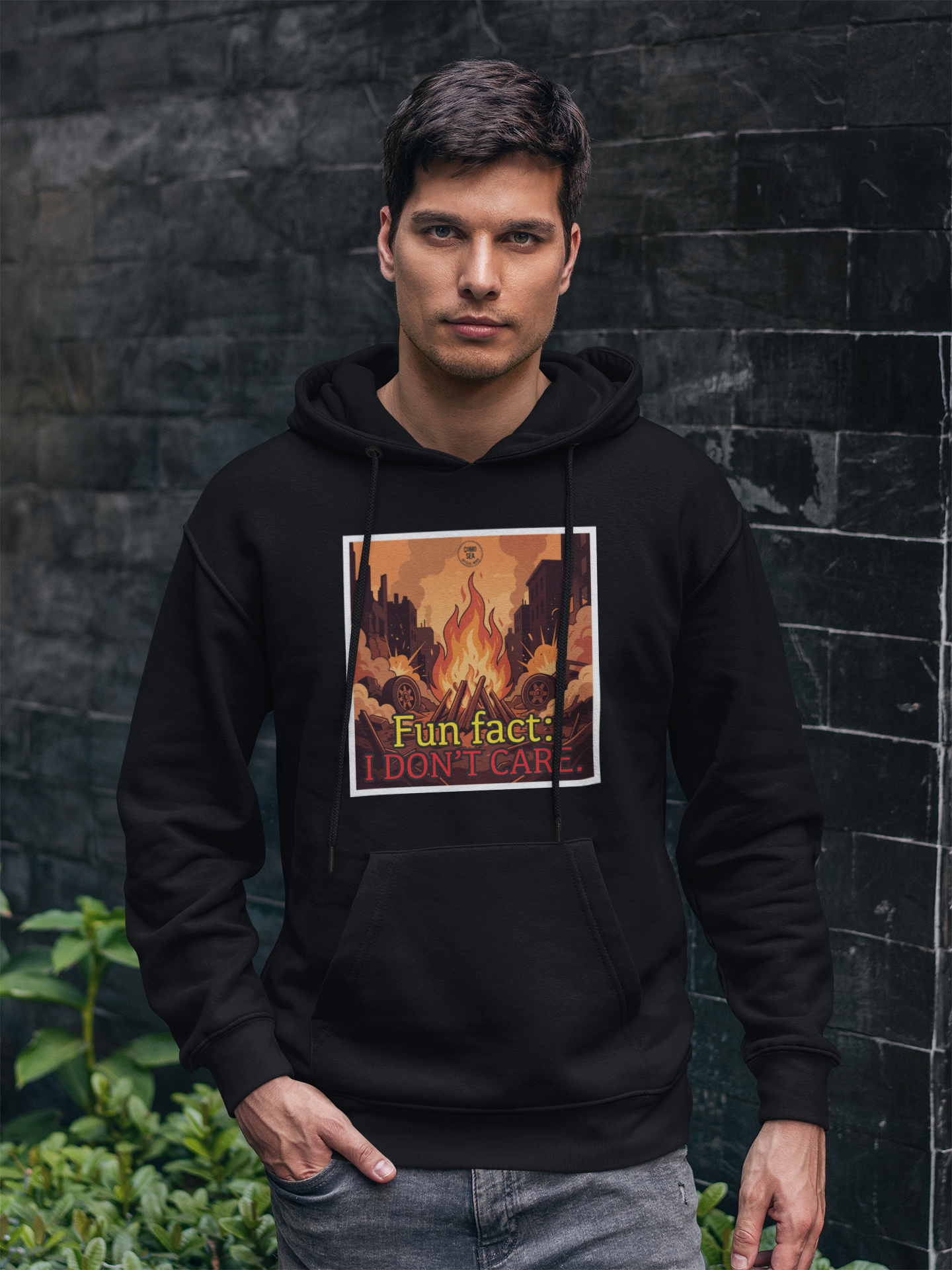 Hoodie Fun Fact: I Don´t Care