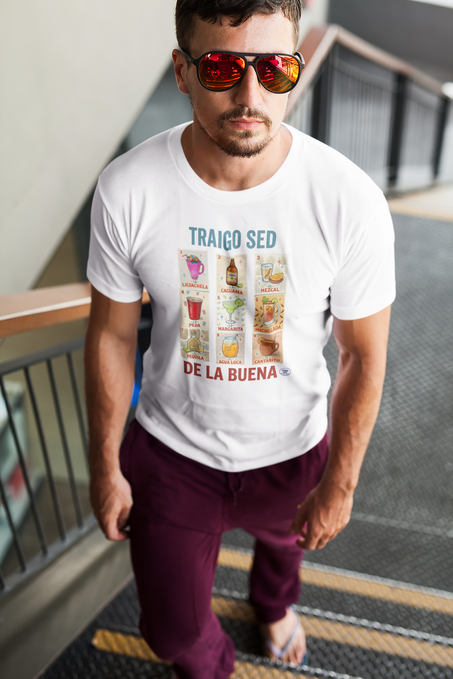 Playera Traigo Sed de la Buena