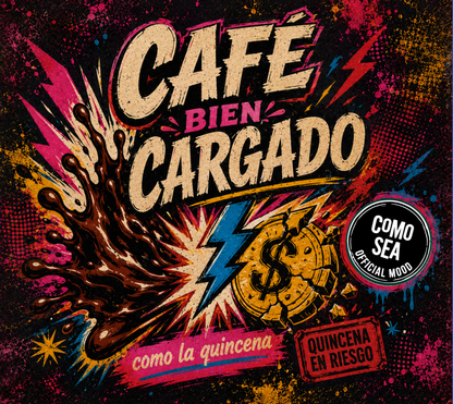 Termo Café Bien Cargado como la Quincena