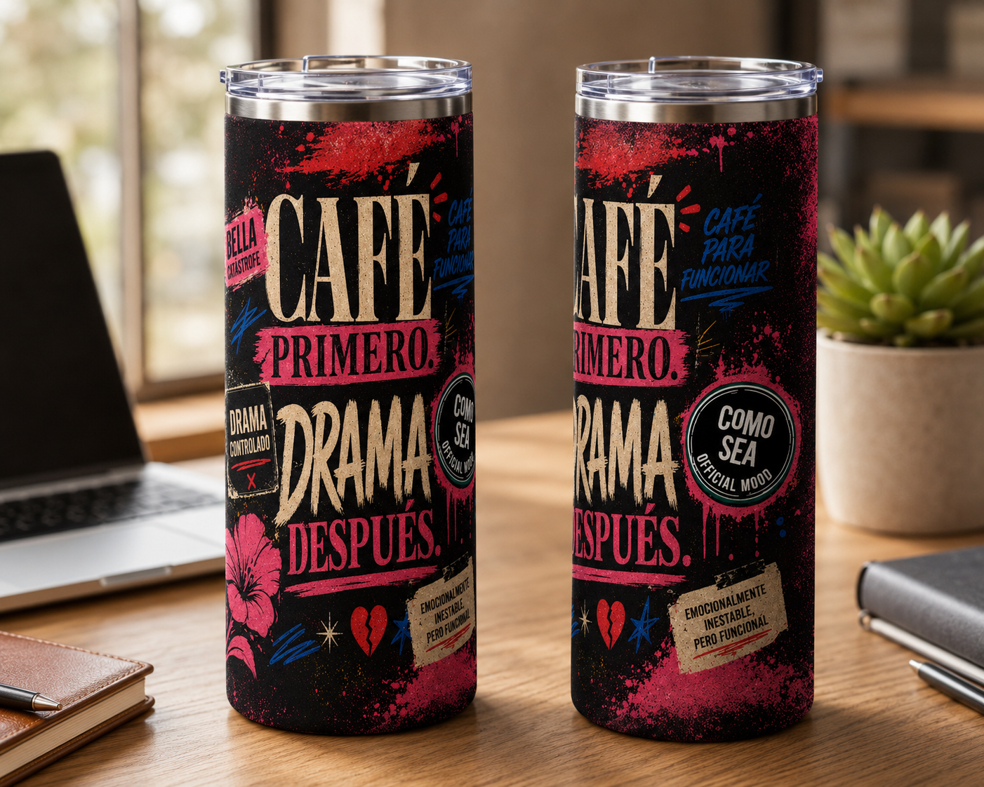 Termo Café Primero. Drama Después.