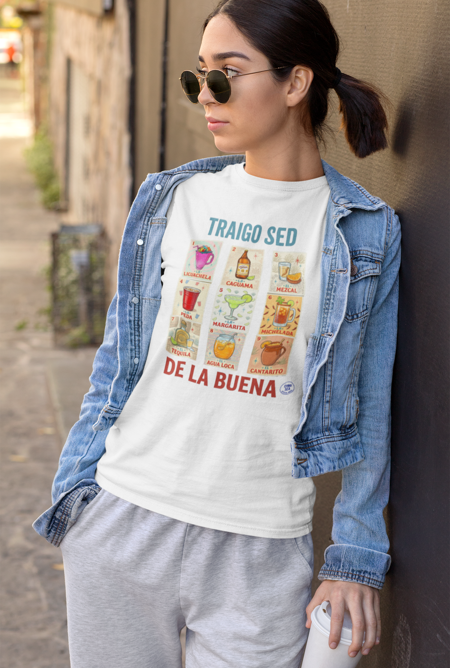 Playera Traigo Sed de la Buena