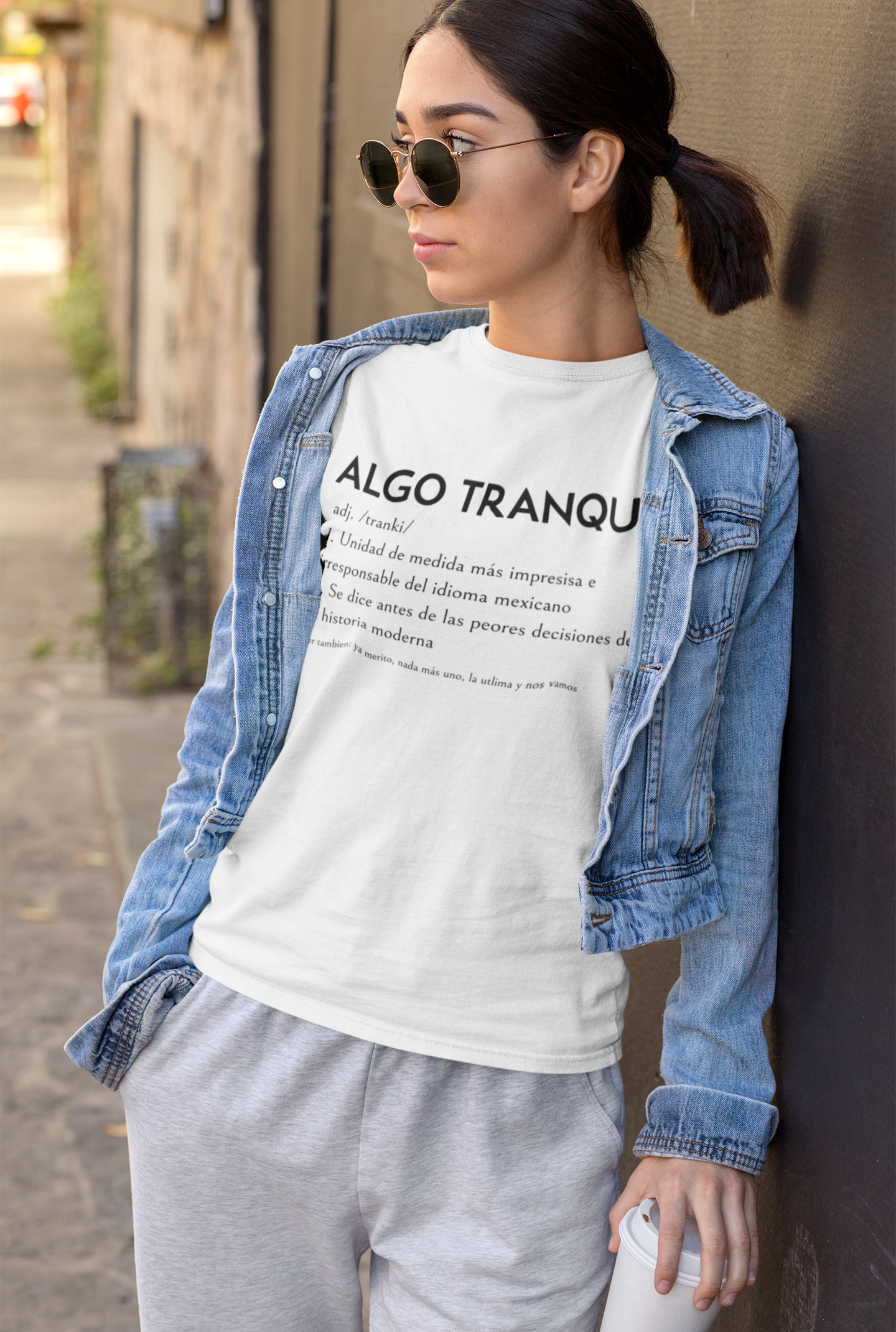 Playera Algo Tranqui