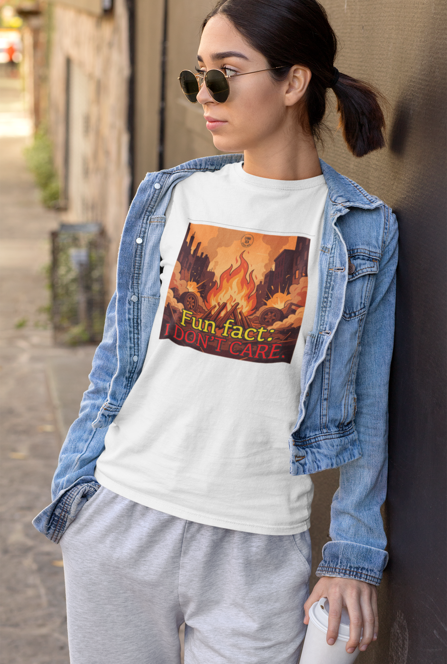 Playera Fun Fact: I Don´t Care