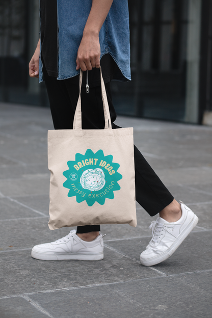 Tote Bag Bright Ideas Messy Execution