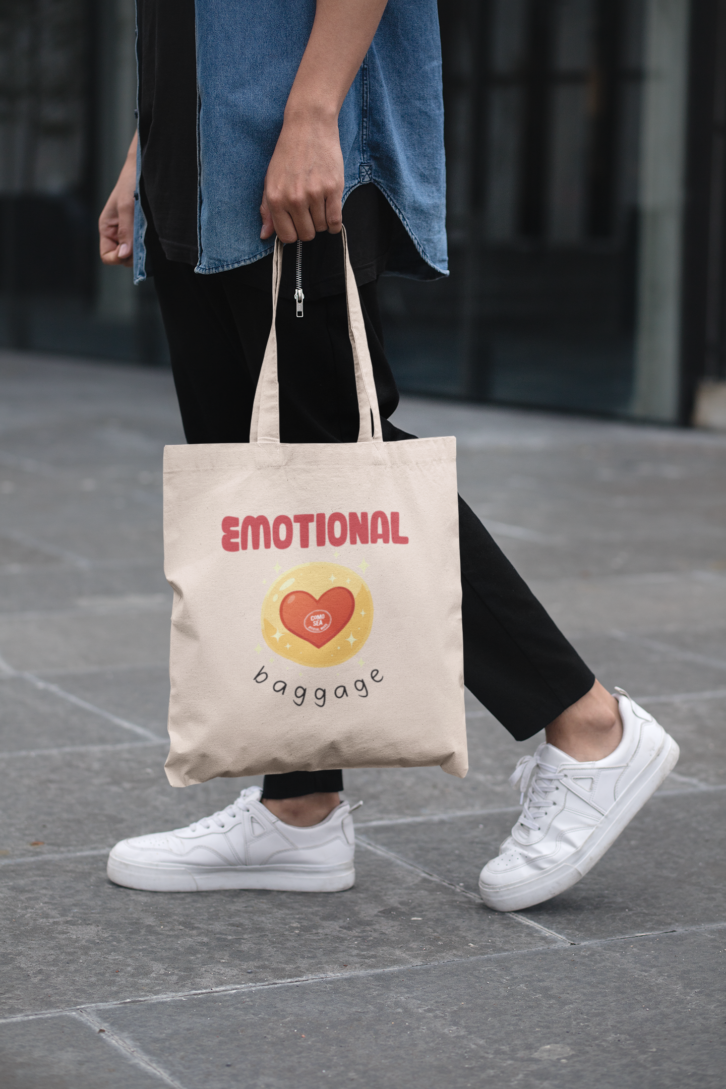 Tote Bag Emotional Baggage