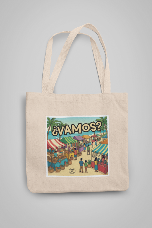 Tote Bag Vamos al Mercadito