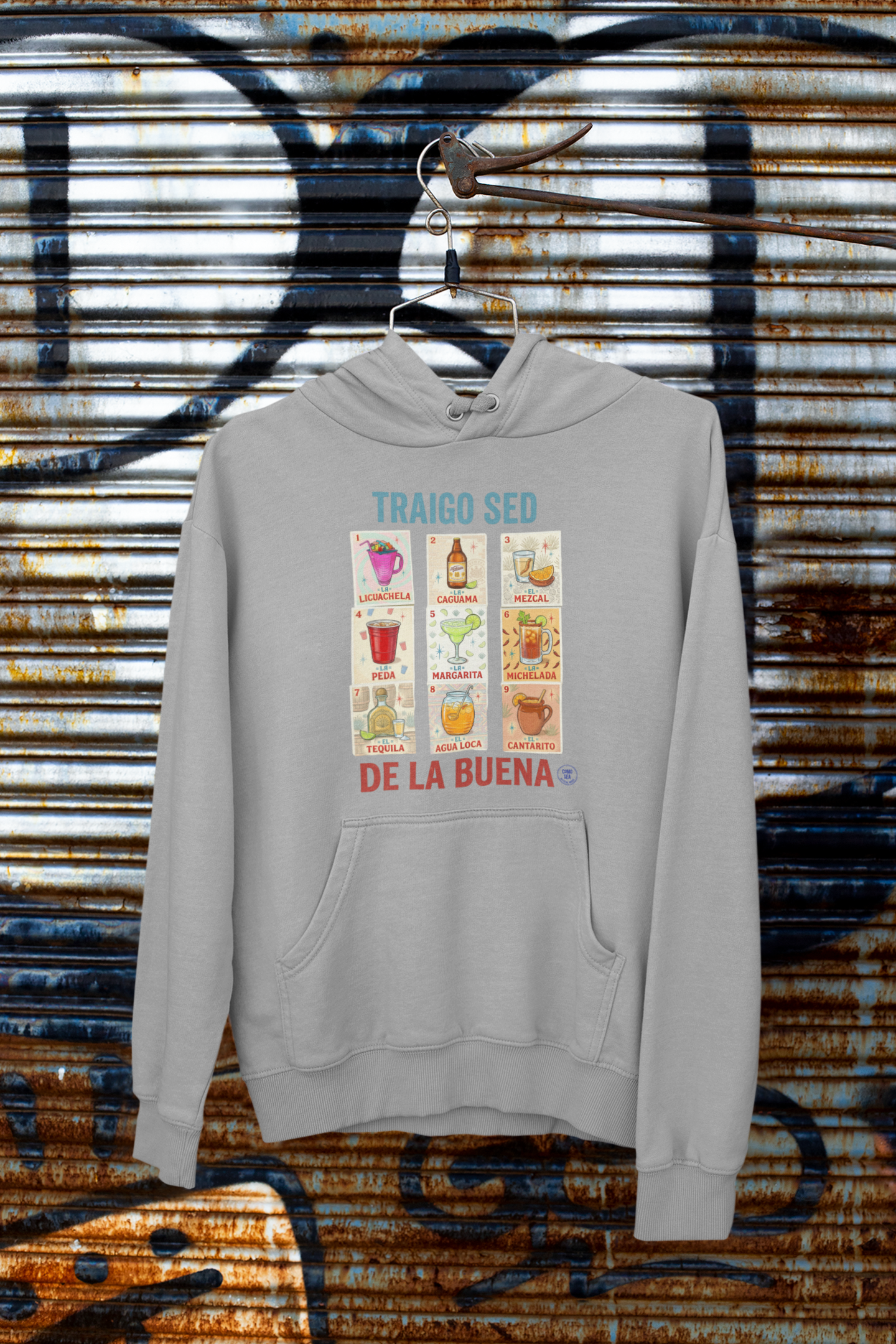 Hoodie Traigo Sed de la Buena