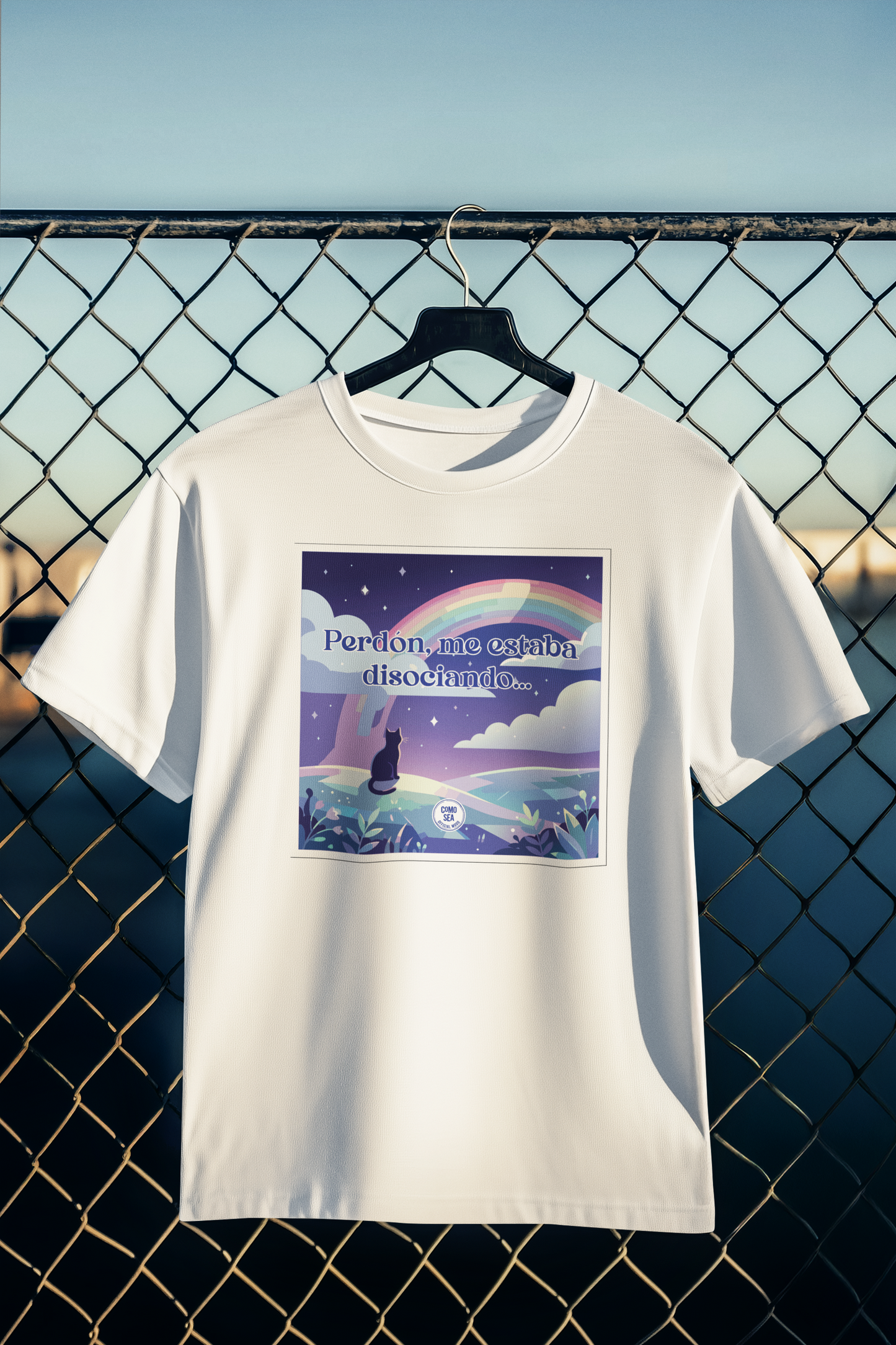 Playera Perdón Me Estaba Disociando