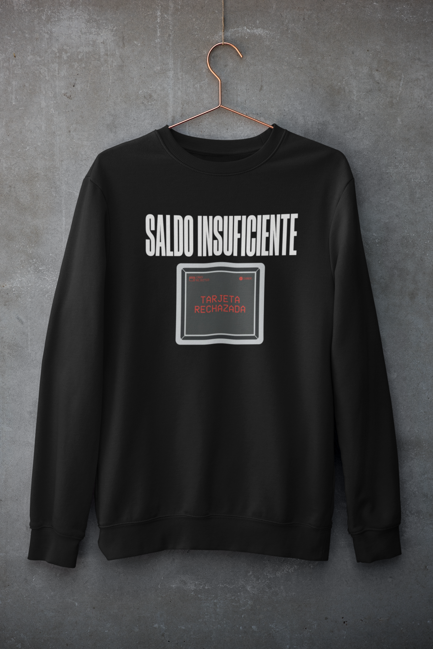 Sudadera Saldo Insuficiente