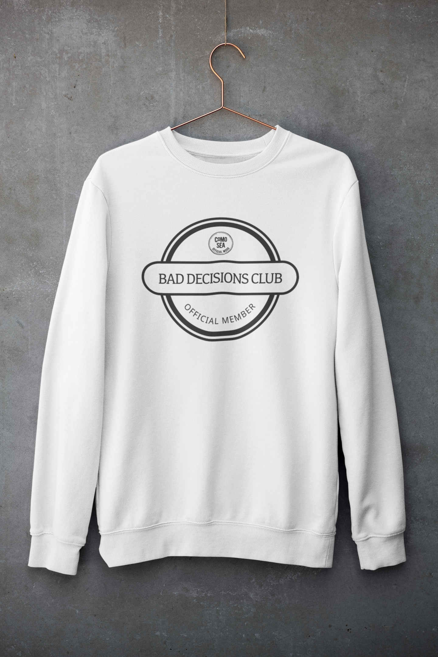 Sudadera Bad Decisions Club