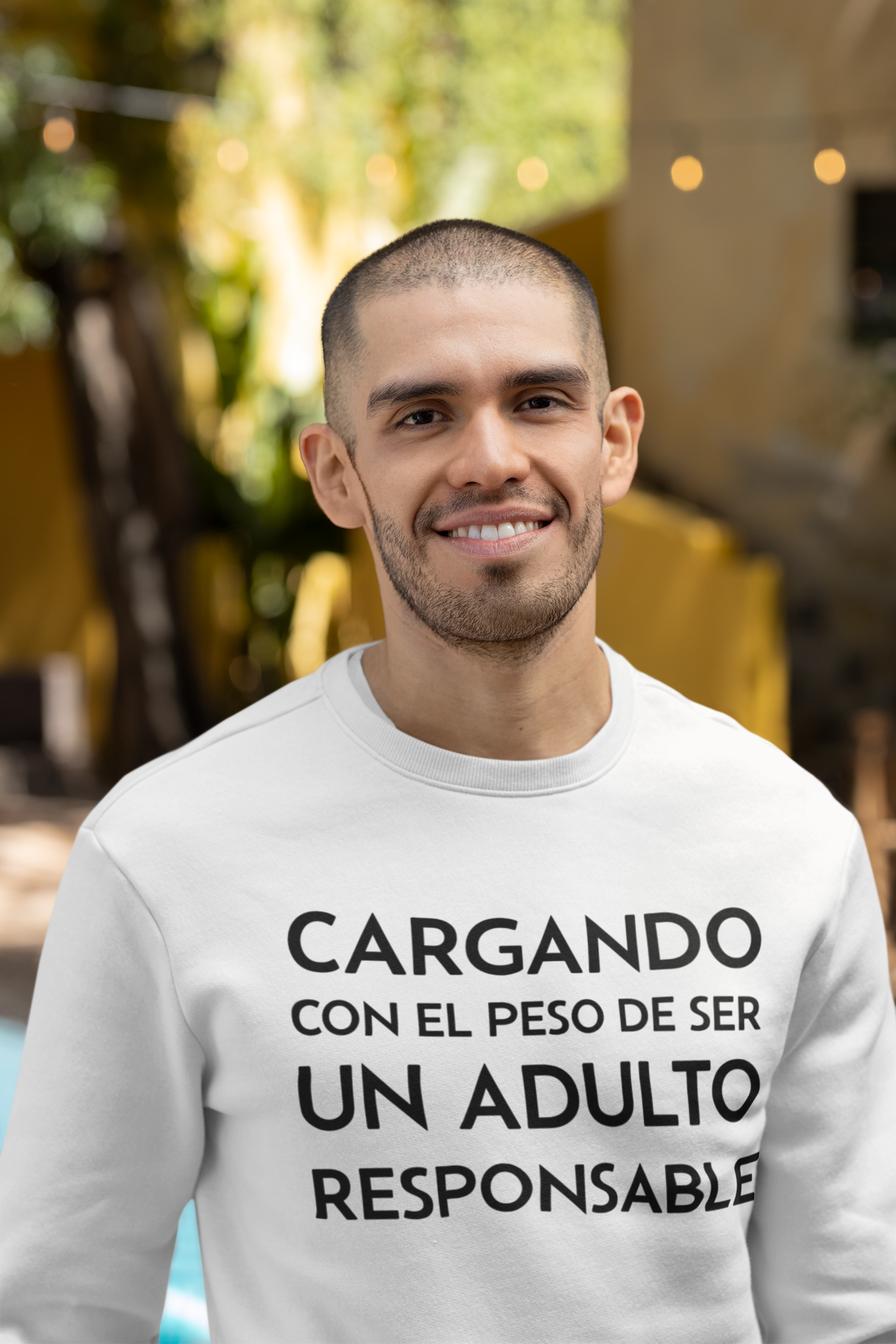 Sudadera Cargando Con el Peso de Ser un Adulto Responsable