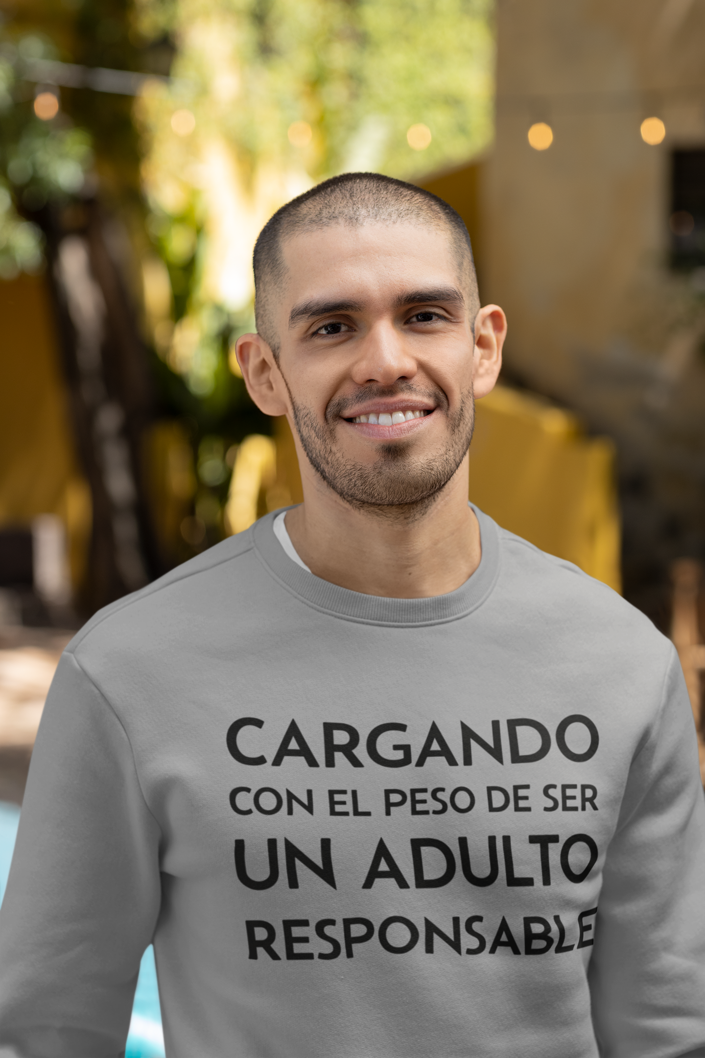 Sudadera Cargando Con el Peso de Ser un Adulto Responsable