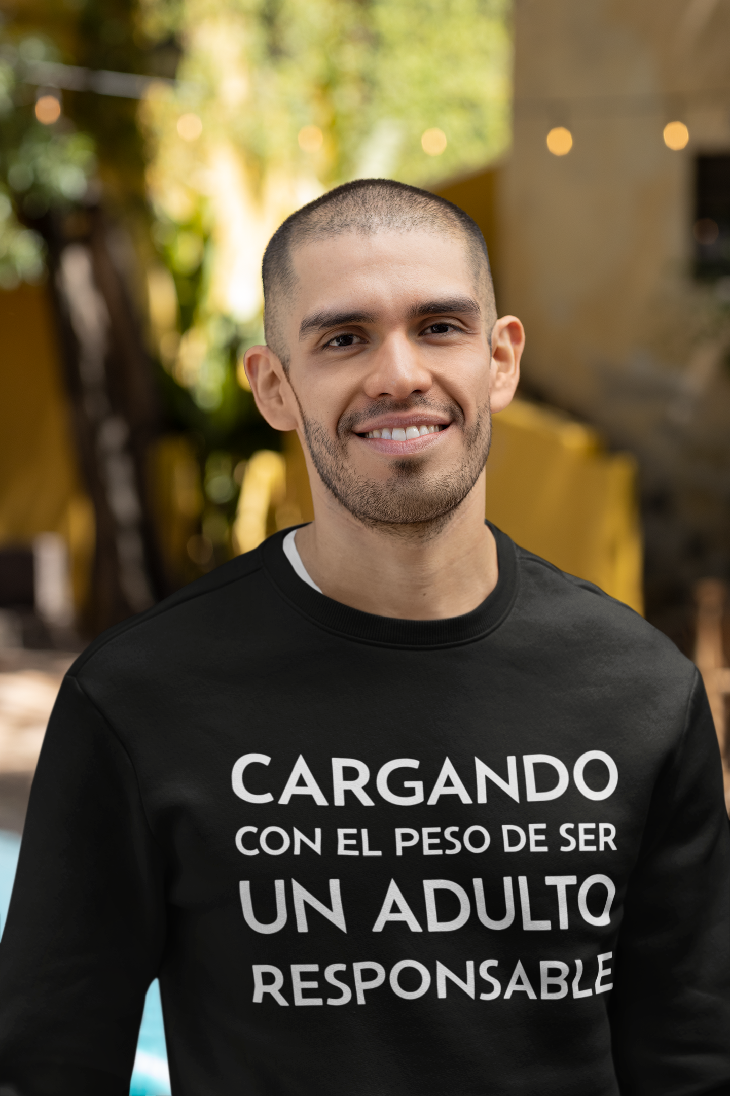 Sudadera Cargando Con el Peso de Ser un Adulto Responsable