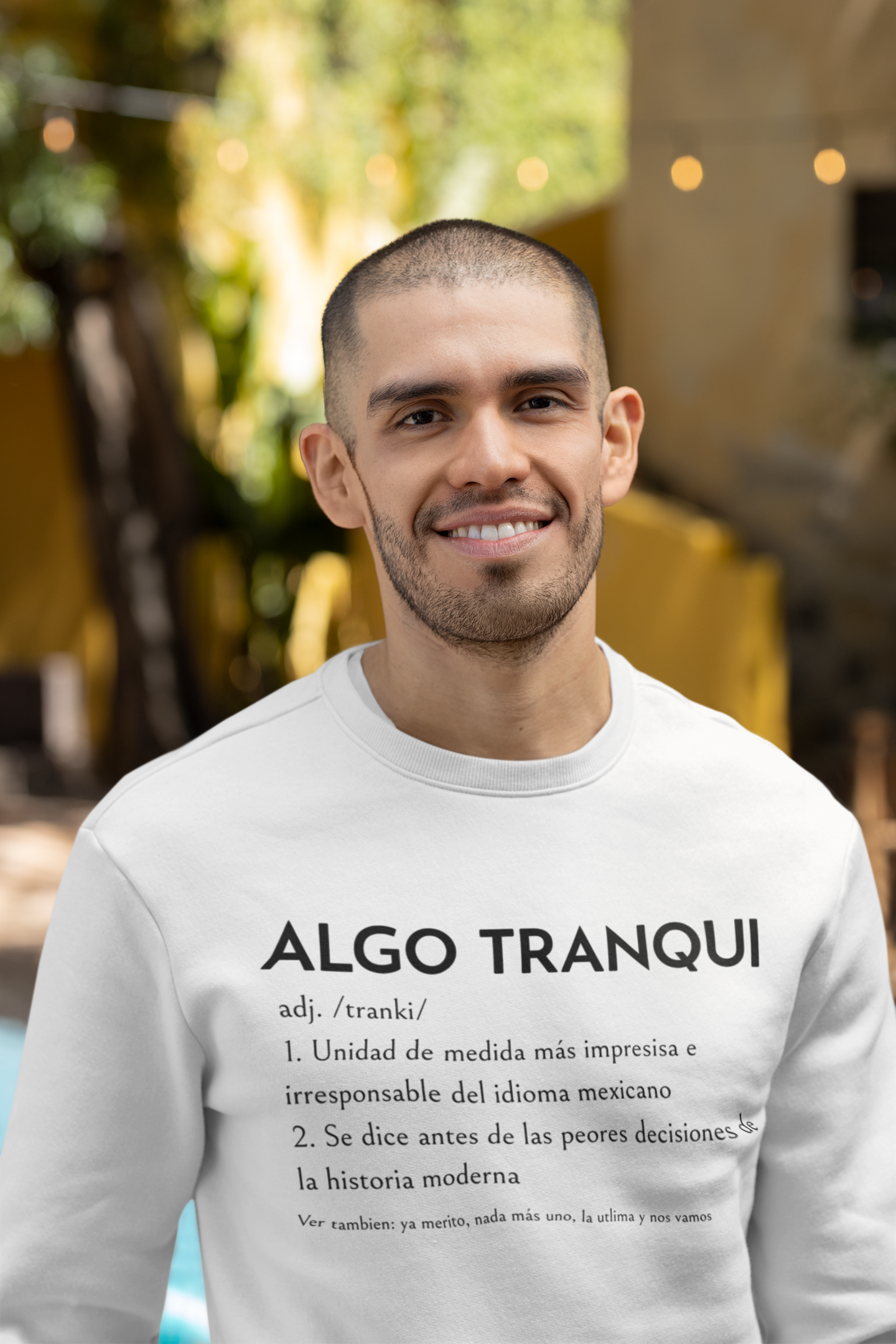 Sudadera Algo Tranqui