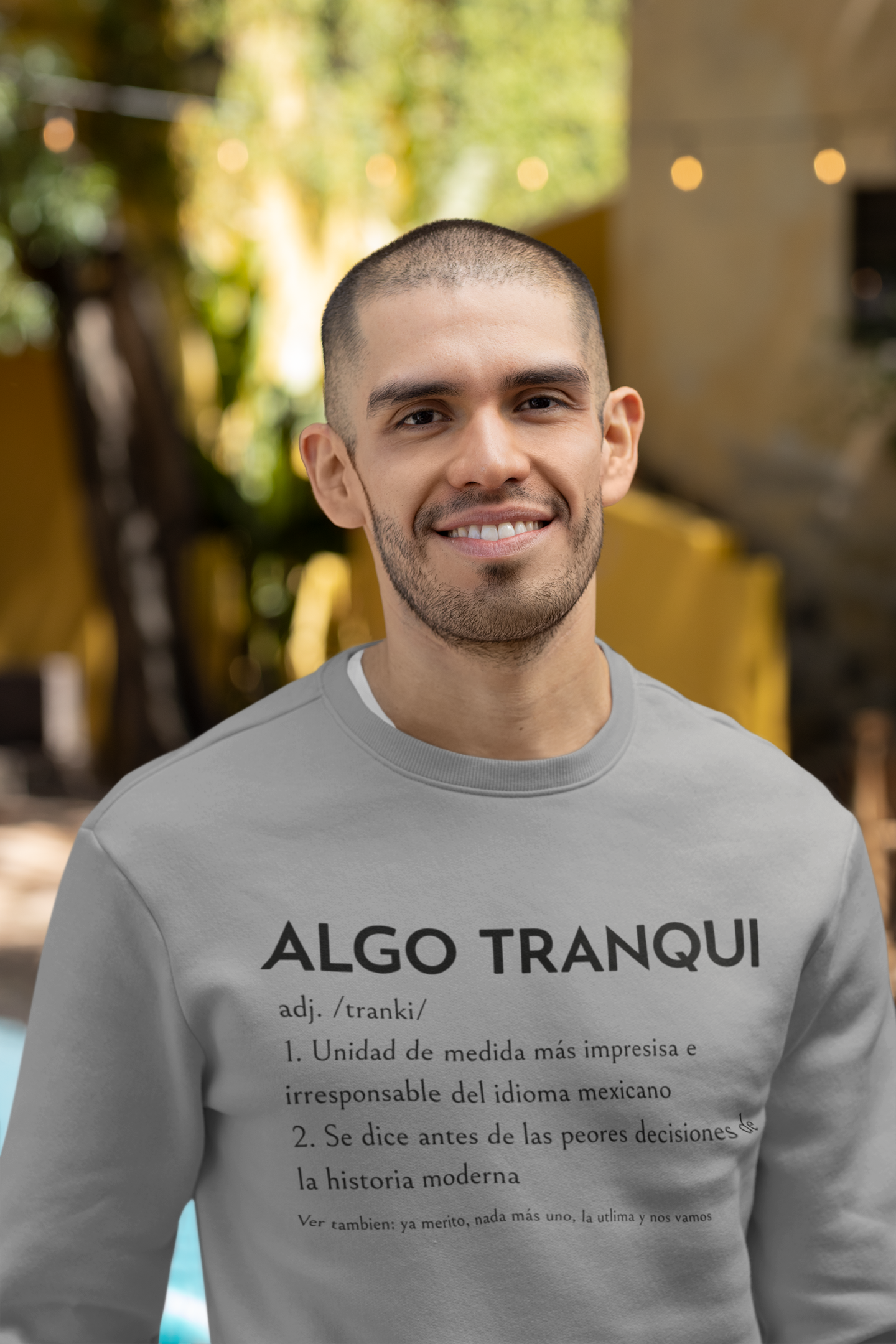 Sudadera Algo Tranqui