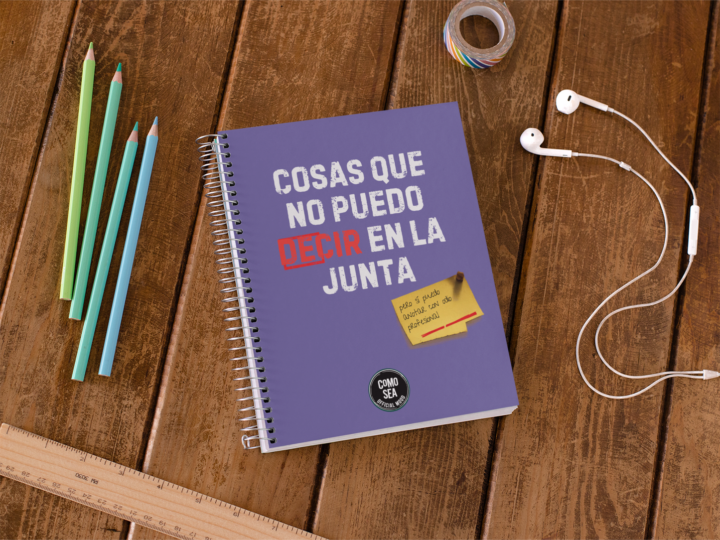 Libreta Cosas que no puedo decir en la junta
