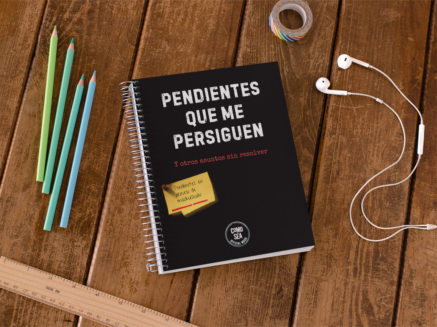 Libreta Pendientes Que Me Persiguen