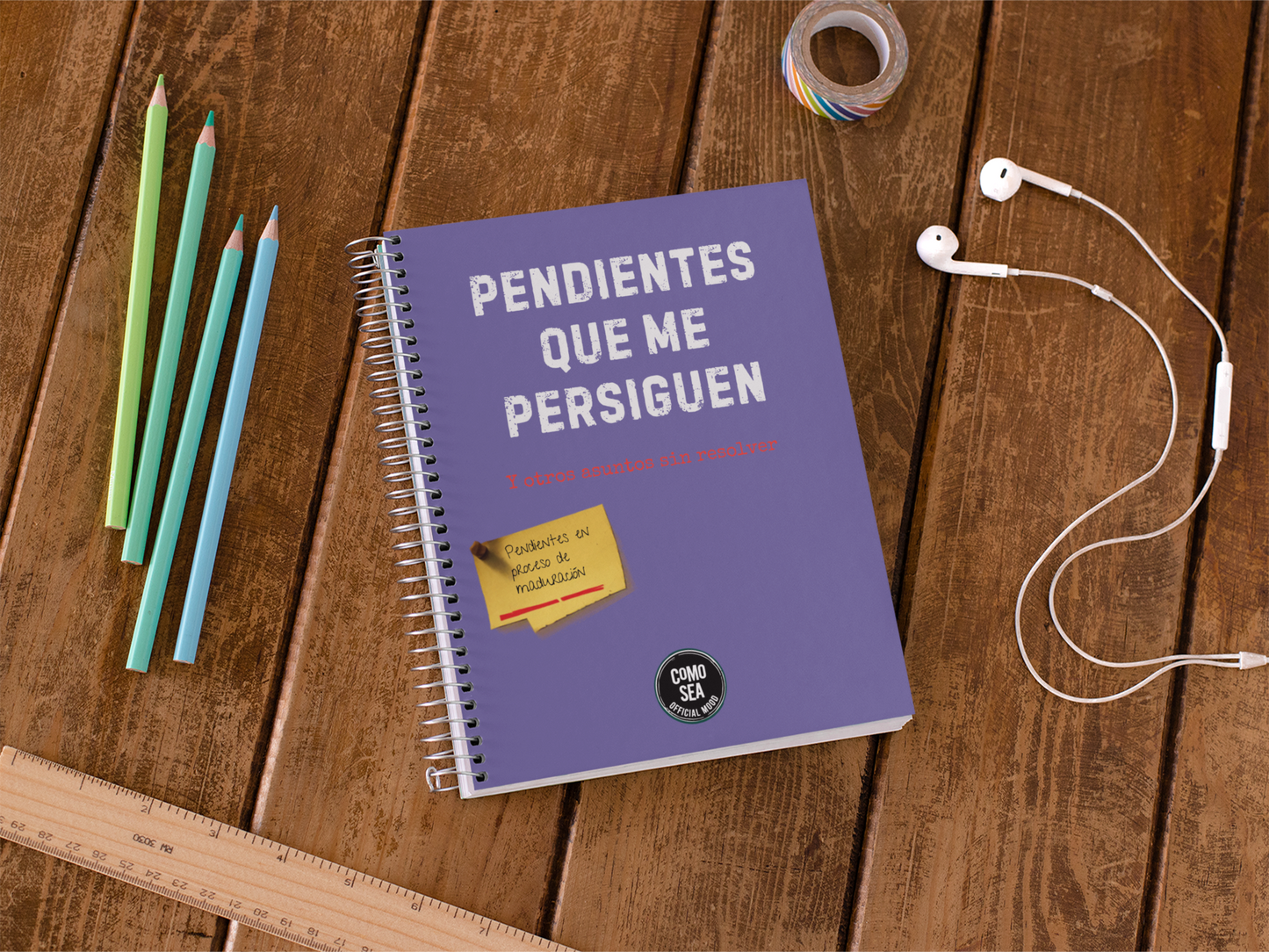 Libreta Pendientes Que Me Persiguen