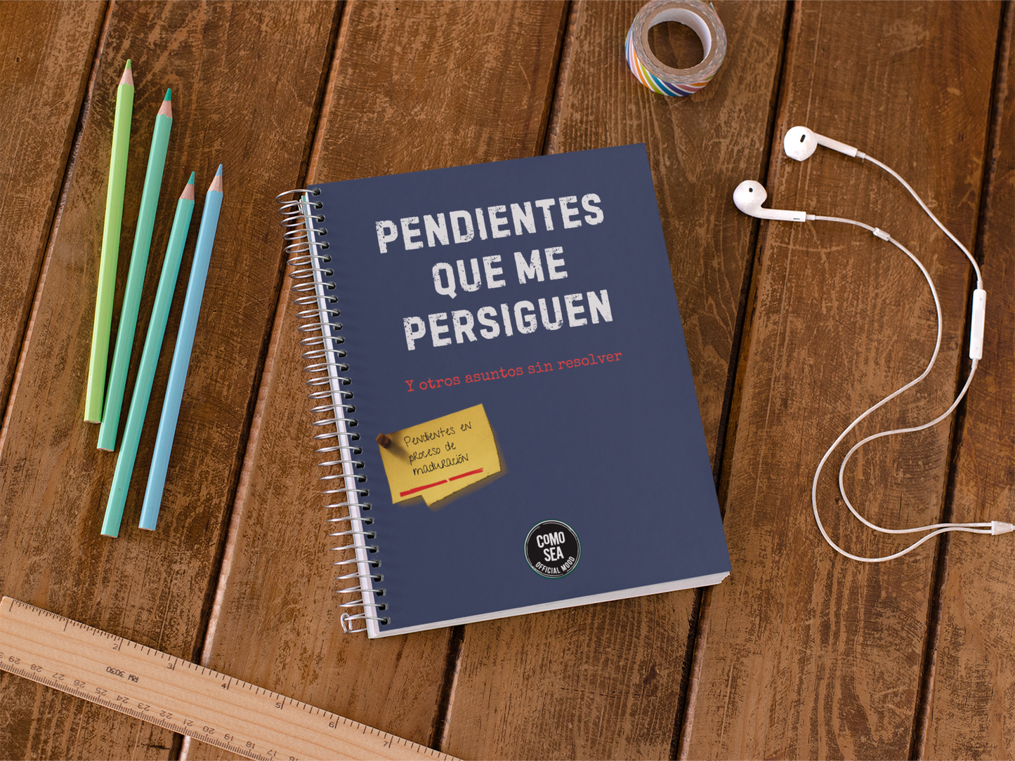Libreta Pendientes Que Me Persiguen