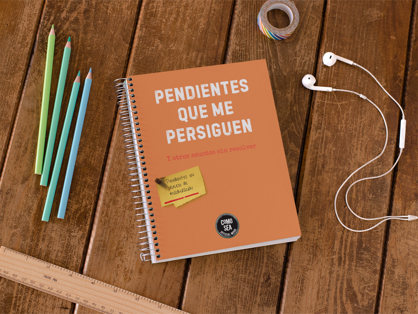 Libreta Pendientes Que Me Persiguen