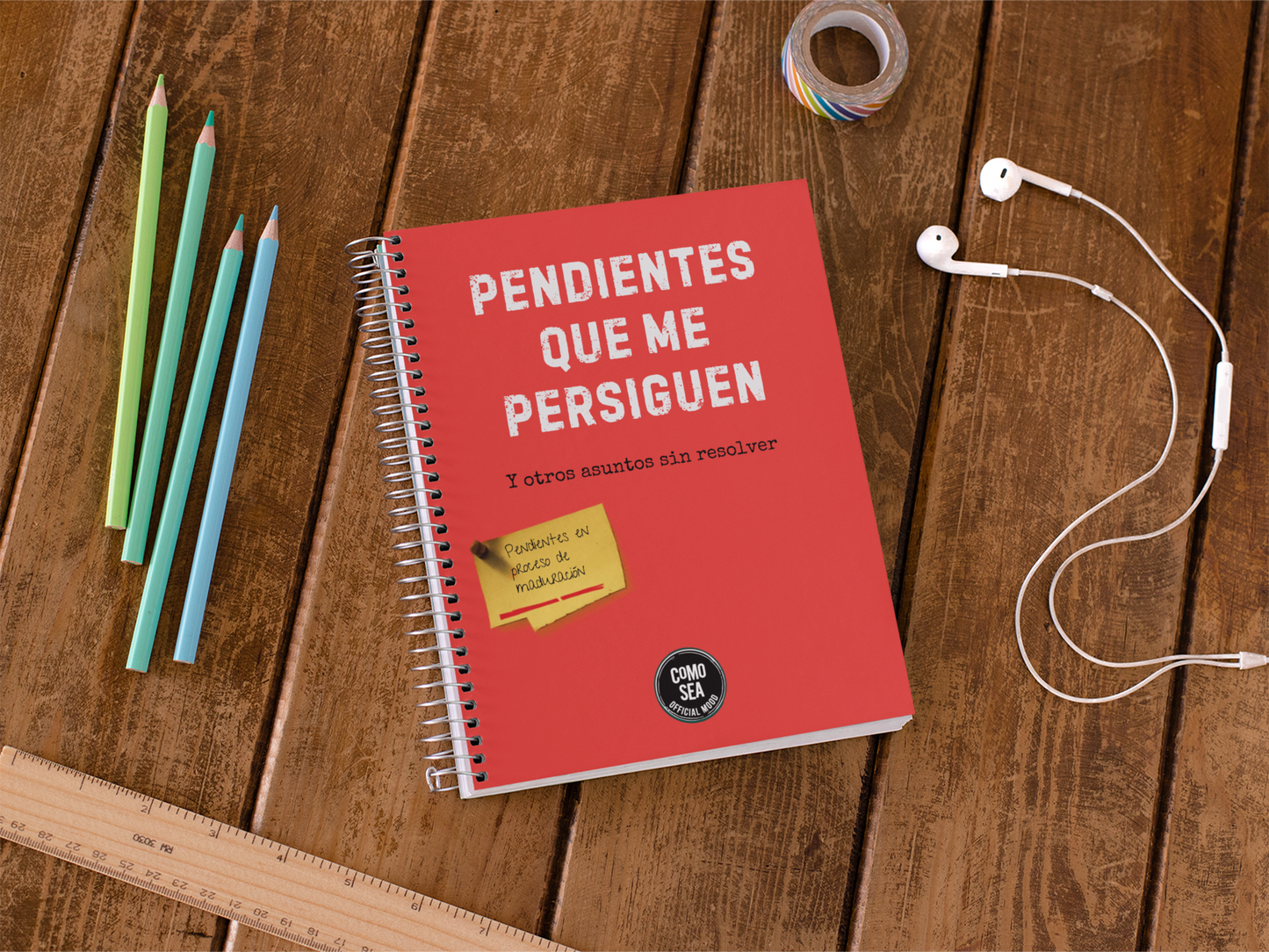 Libreta Pendientes Que Me Persiguen