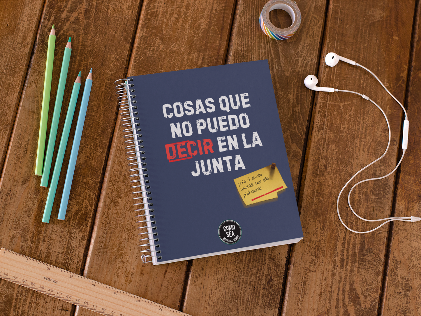 Libreta Cosas que no puedo decir en la junta