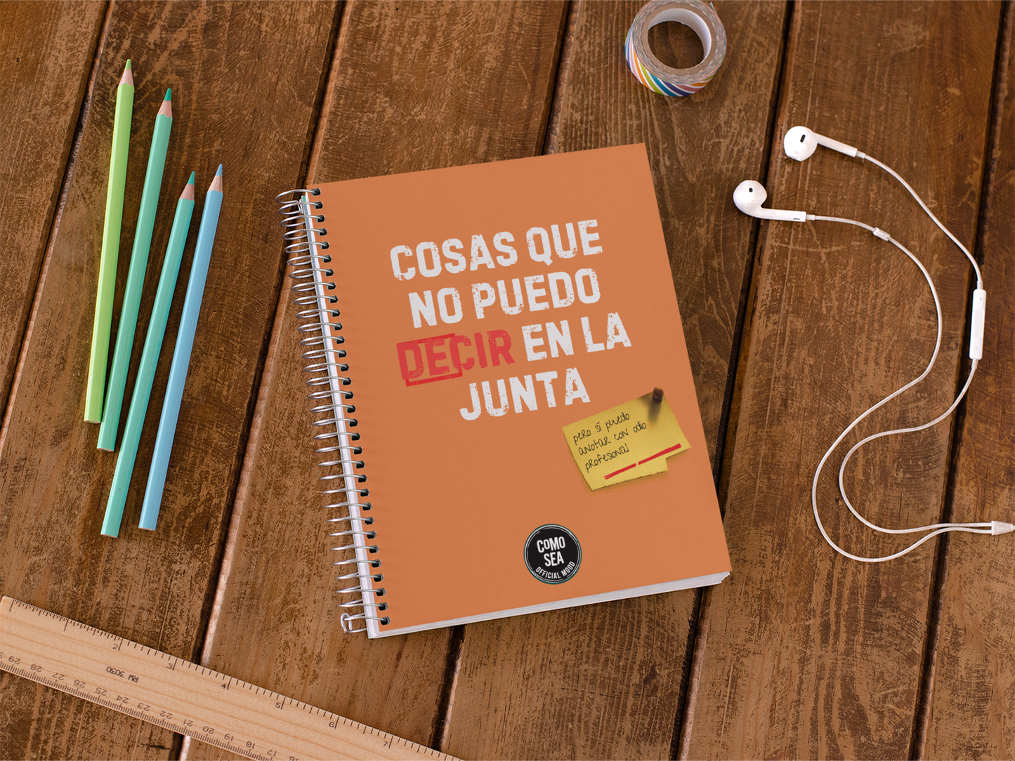 Libreta Cosas que no puedo decir en la junta