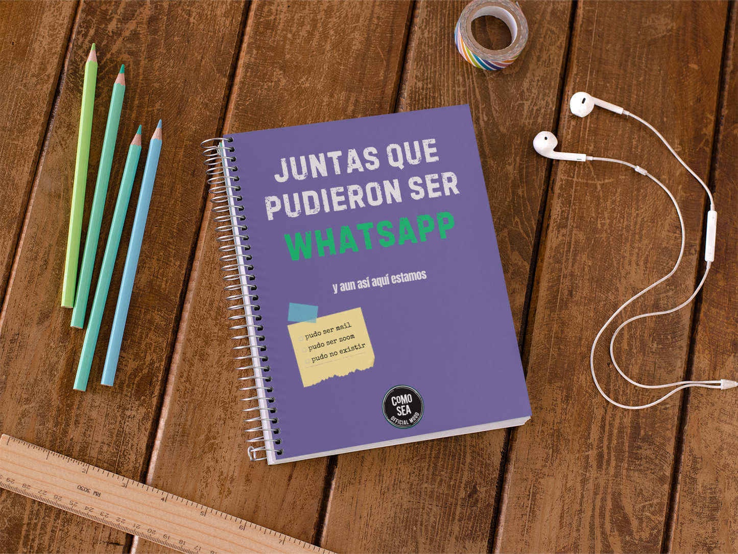 Libreta Juntas que pudieron ser WhatsApp