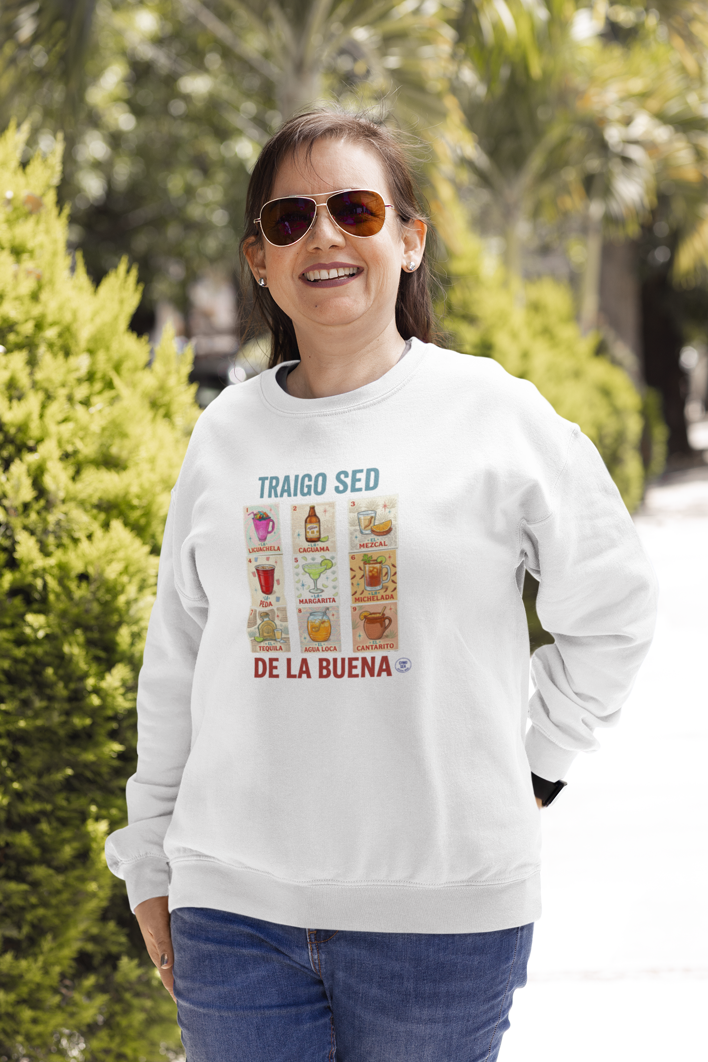 Sudadera Traigo Sed de la Buena