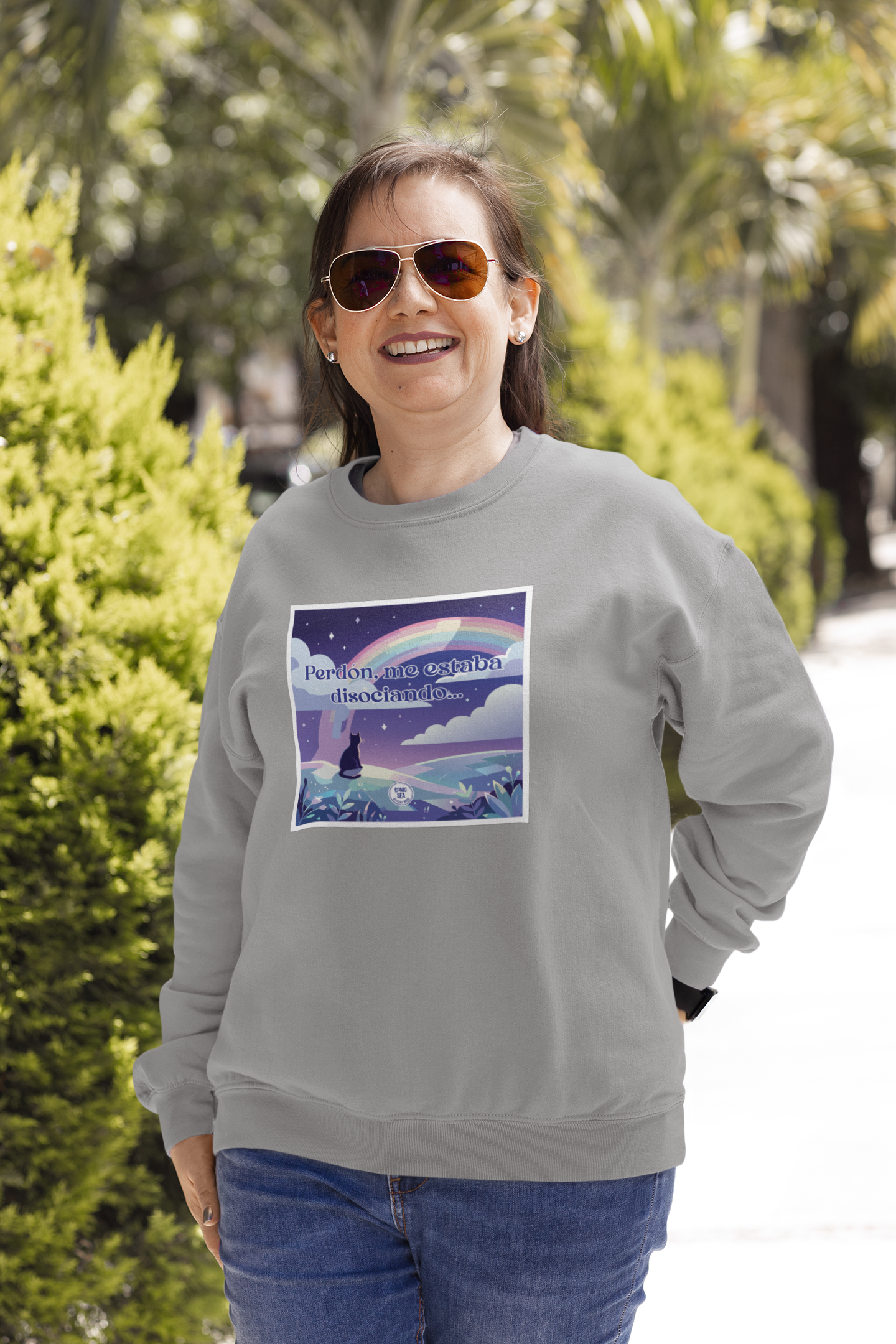Sudadera Perdón Me Estaba Disociando