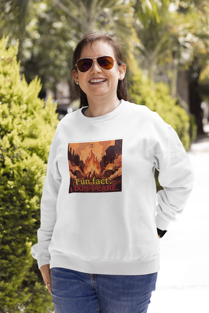 Sudadera Fun Fact: I Dont Care