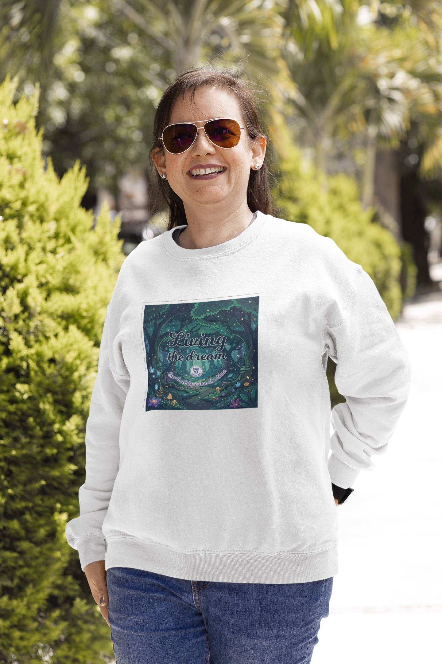 Sudadera Living the Dream