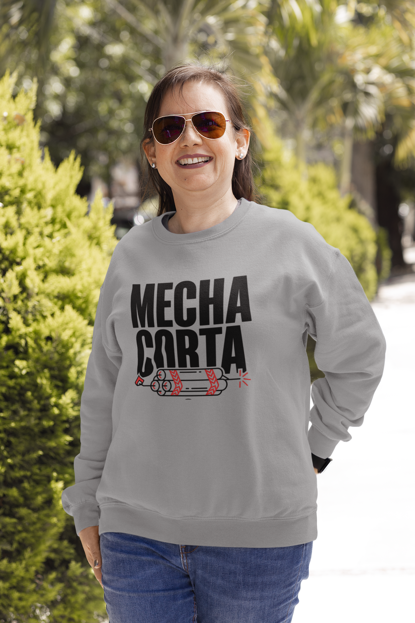 Sudadera Mecha Corta