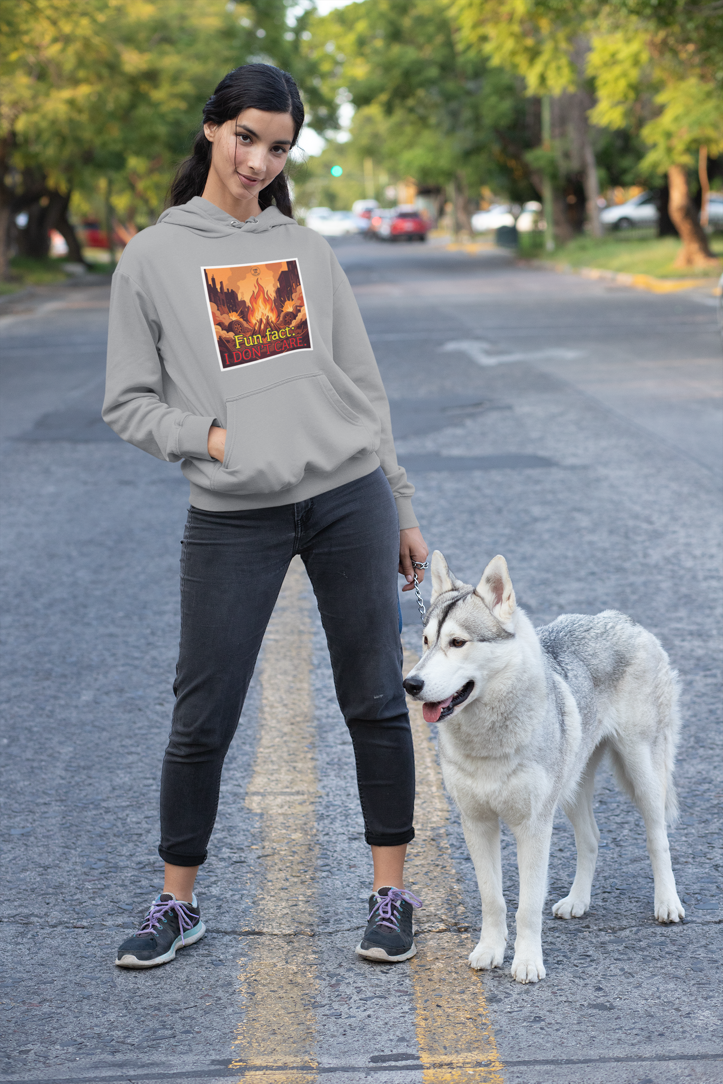 Hoodie Fun Fact: I Don´t Care