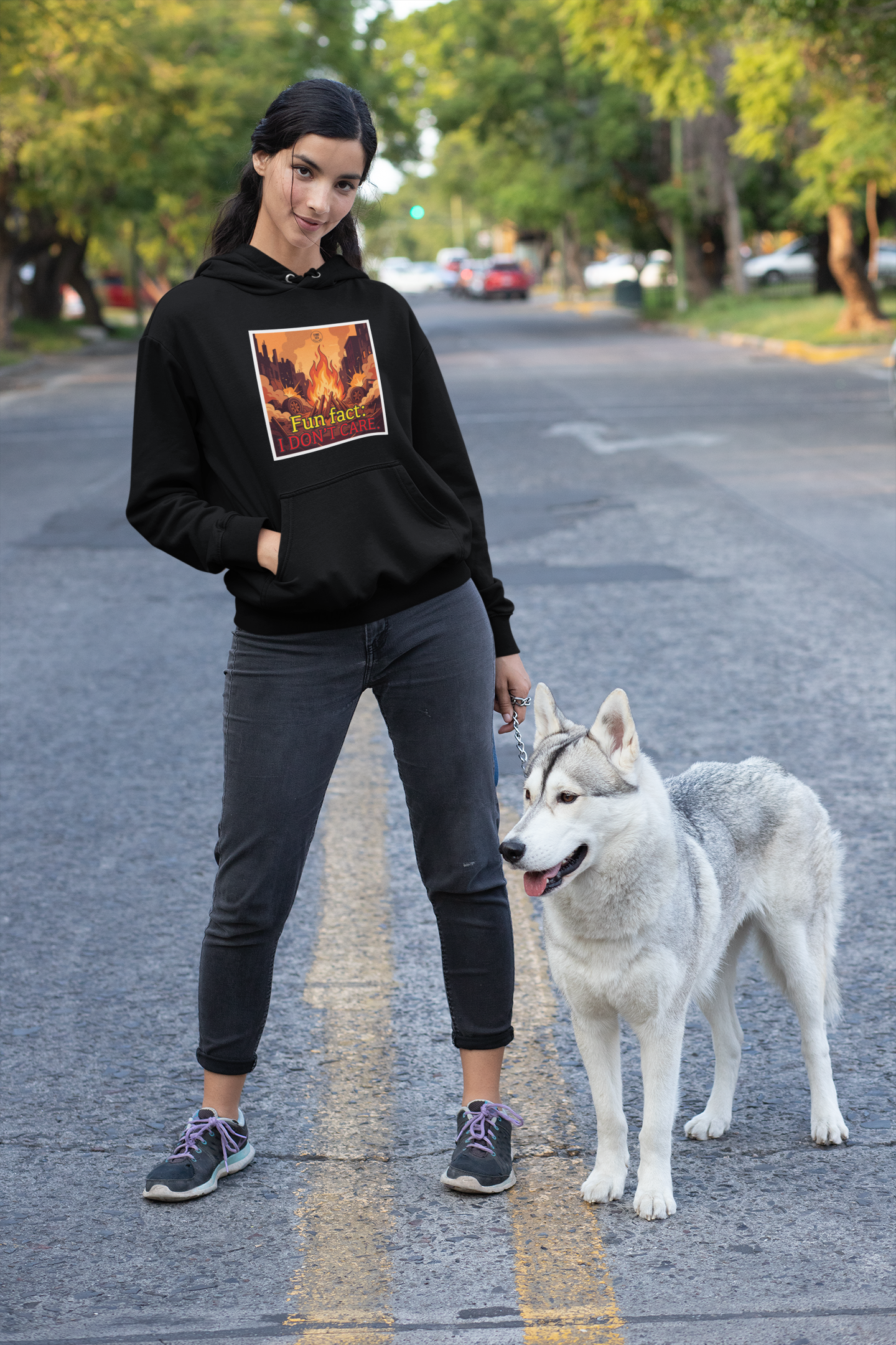Hoodie Fun Fact: I Don´t Care