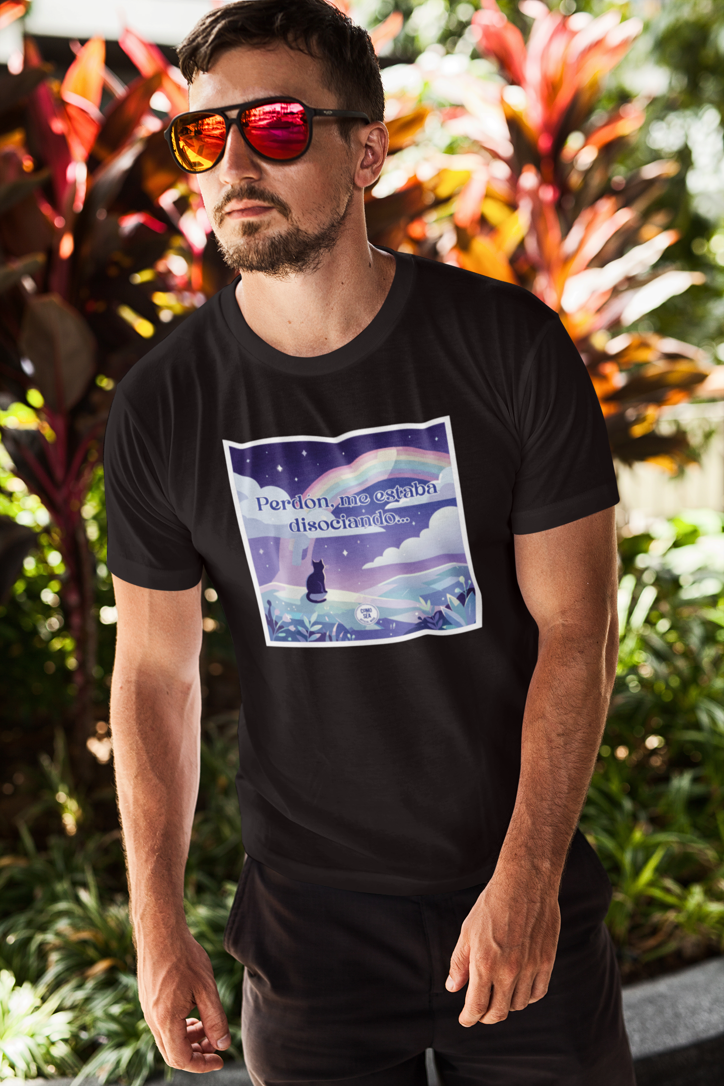 Playera Perdón Me Estaba Disociando
