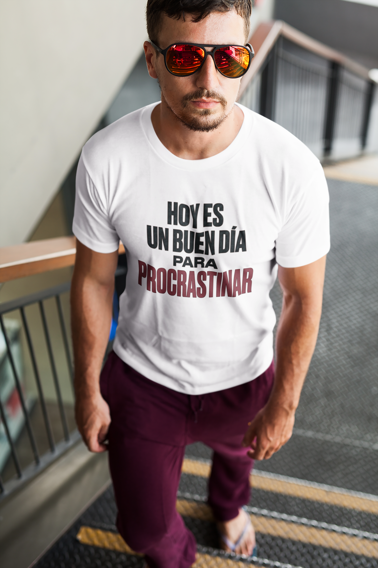 Playera Hoy Es Un Buen Día Para Procrastinar