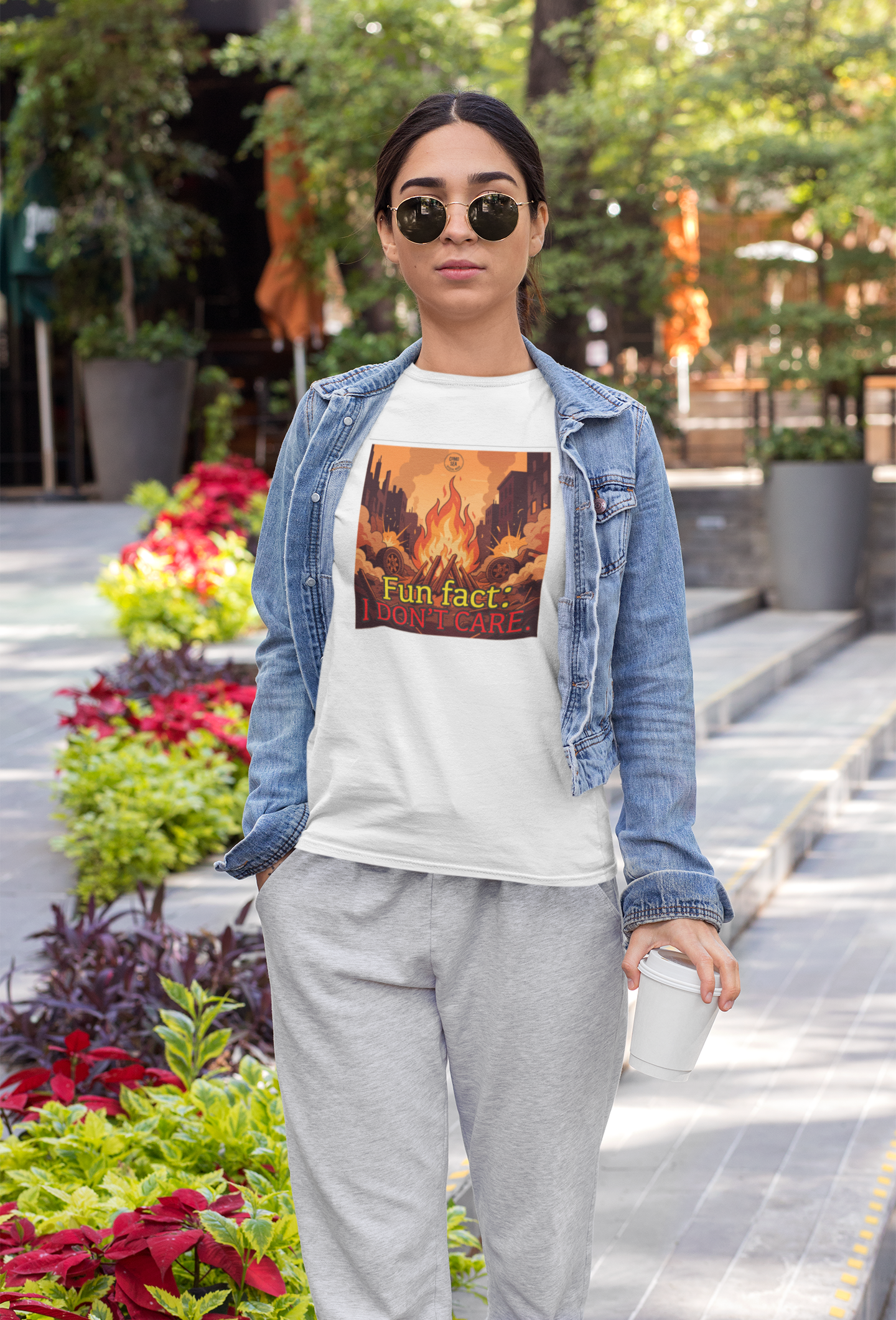 Playera Fun Fact: I Don´t Care